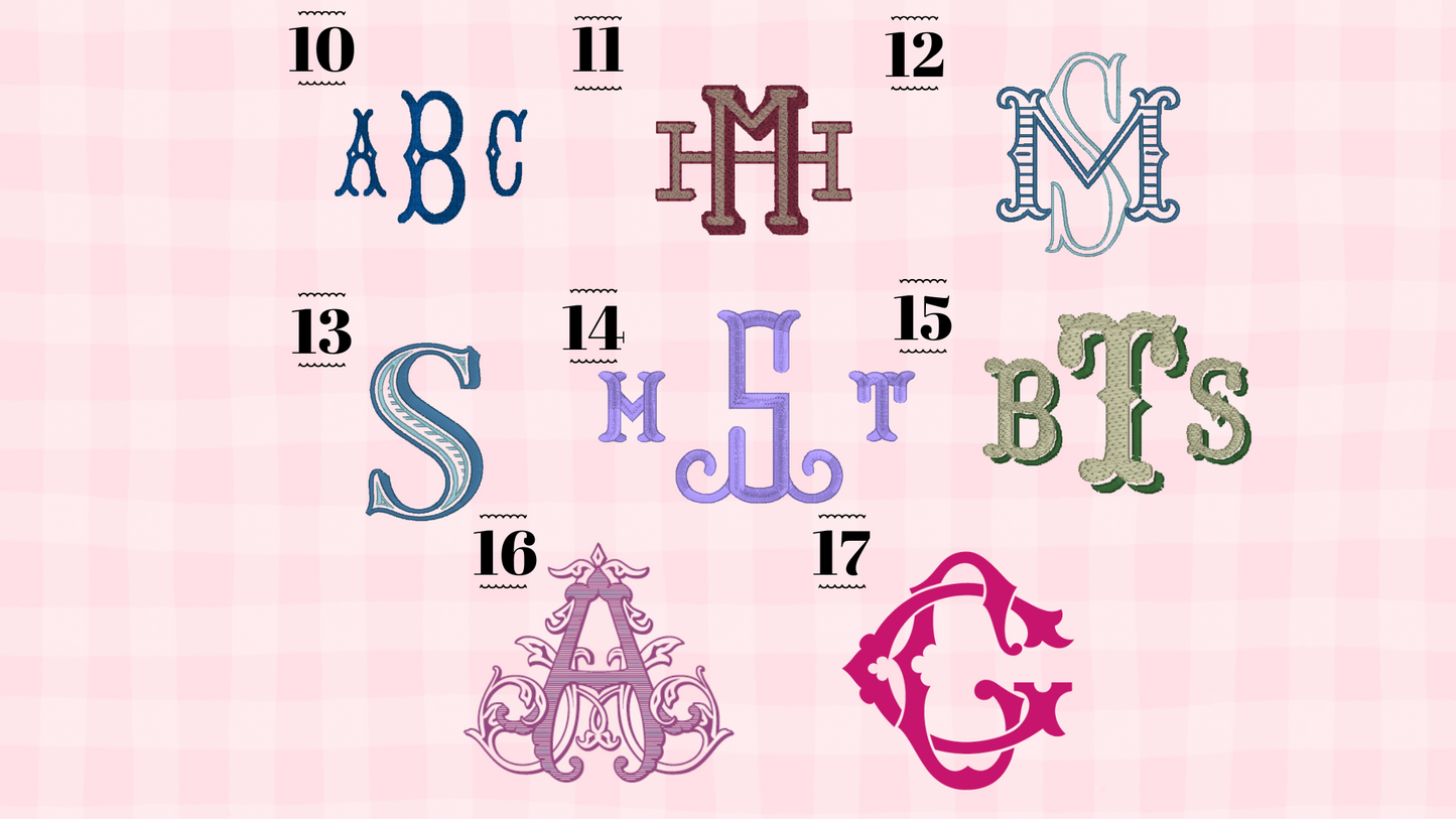Homecoming Bouquet Embroidered Sash