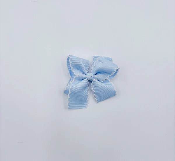 Custom embroidery bows
