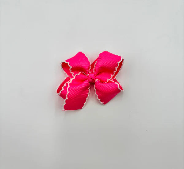 Custom embroidery bows
