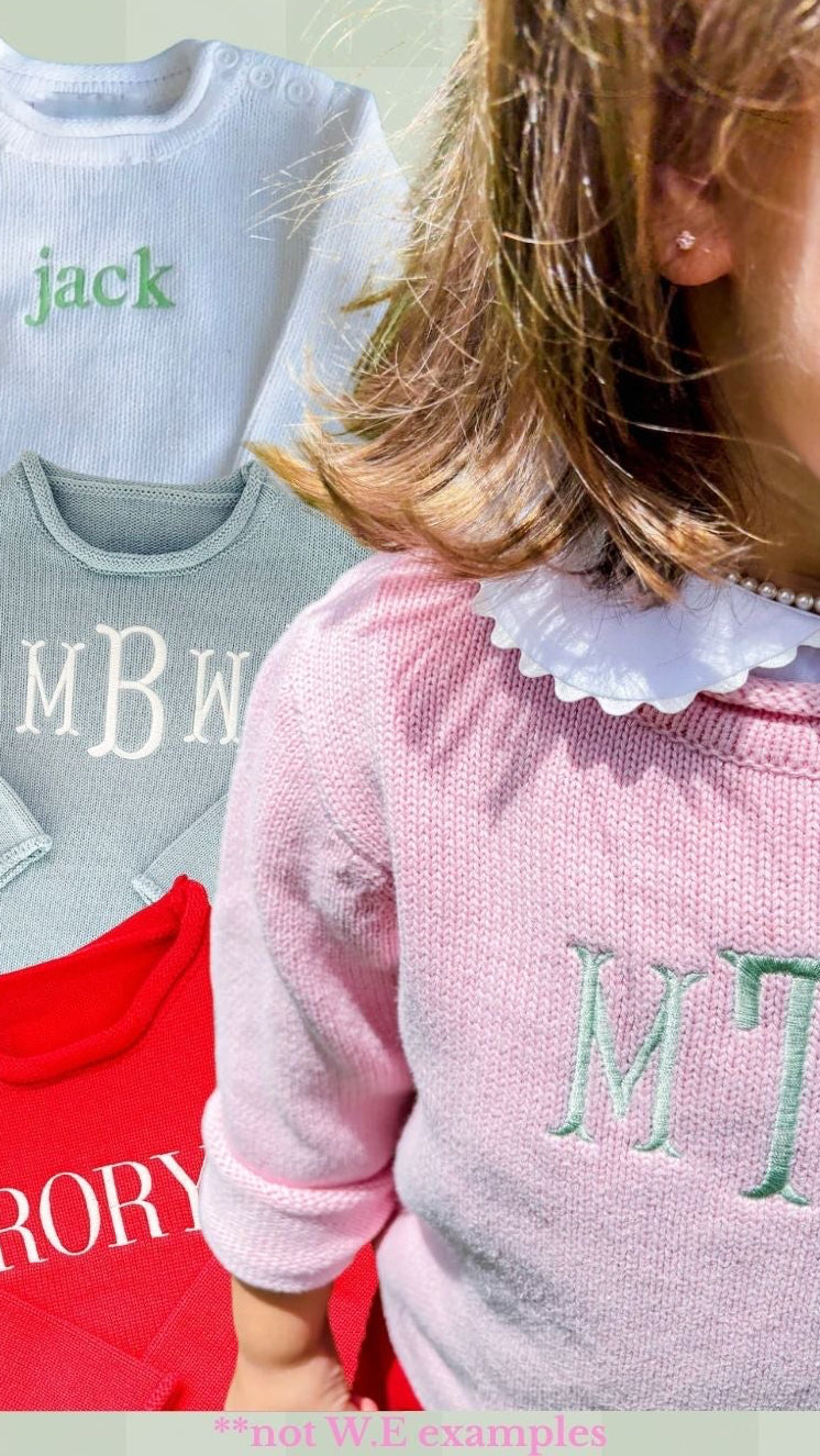 Kids Unisex Roll Neck Sweater
