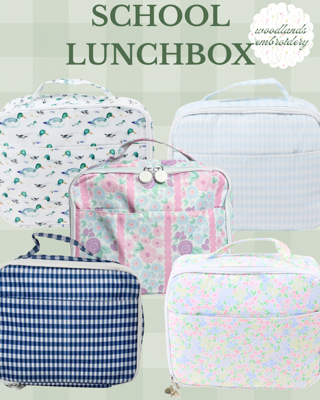 LTC Personalized School Lunch Box