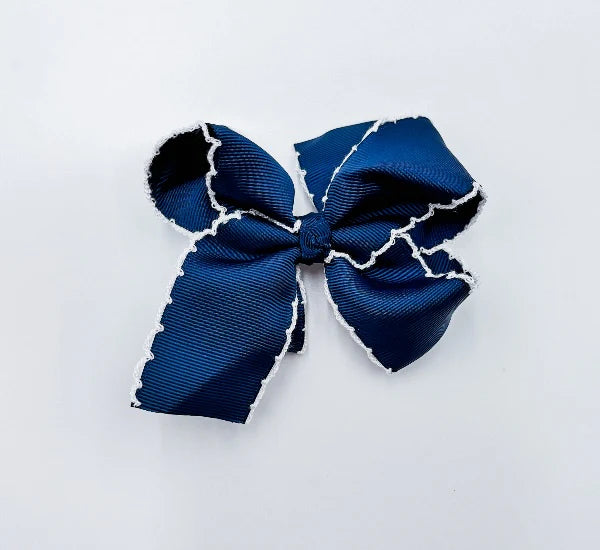 Custom embroidery bows