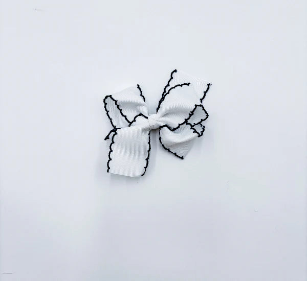 Custom embroidery bows