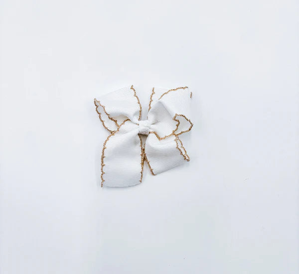 Custom embroidery bows