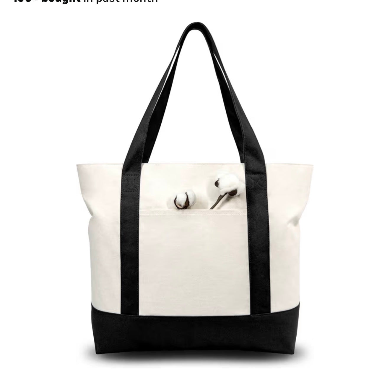 custom canvas bag 22”