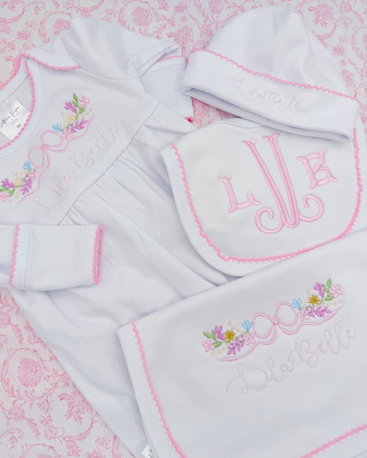 Newborn baby gown bundle