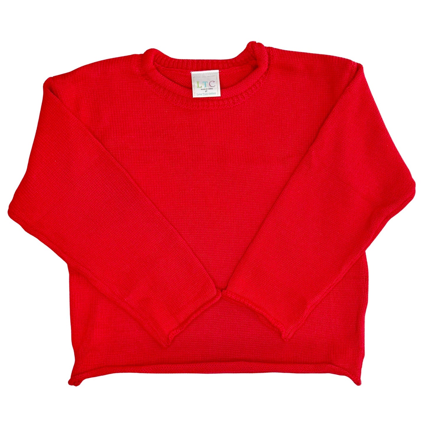 Kids Unisex Roll Neck Sweater